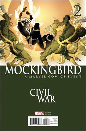 Mockingbird issue 2-D Pasqual Ferry Civil War Cover