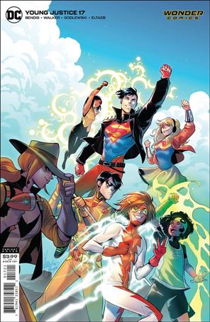 Young Justice (2019) issue 17-B Mirka Andolfo Cover