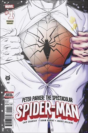 Peter Parker: The Spectacular Spider-Man issue 1-B Adam Kubert Premiere Cover