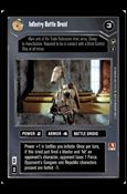 Star Wars: Theed Palace Limited (Base Set) card 13 Infantry Battle Droid