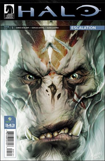 Halo: Escalation issue 1-B Kenneth Scott Cover