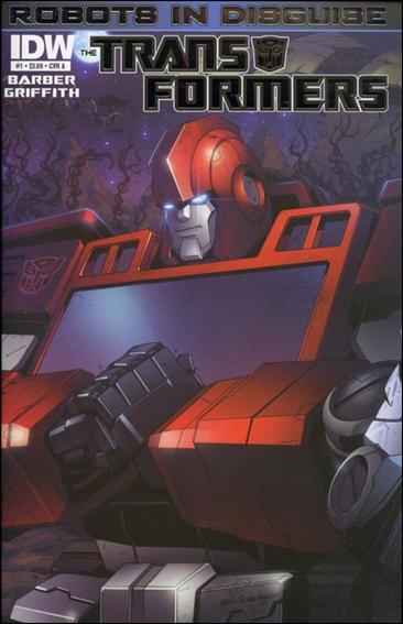 Transformers: Robots in Disguise (2012) issue 1 Matere Foil-Enhanced "Ironhide" Connecting Cover