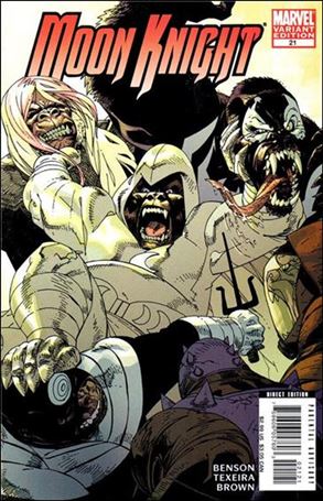 Moon Knight (2006) issue 21-B Jason Pearson 1:10 