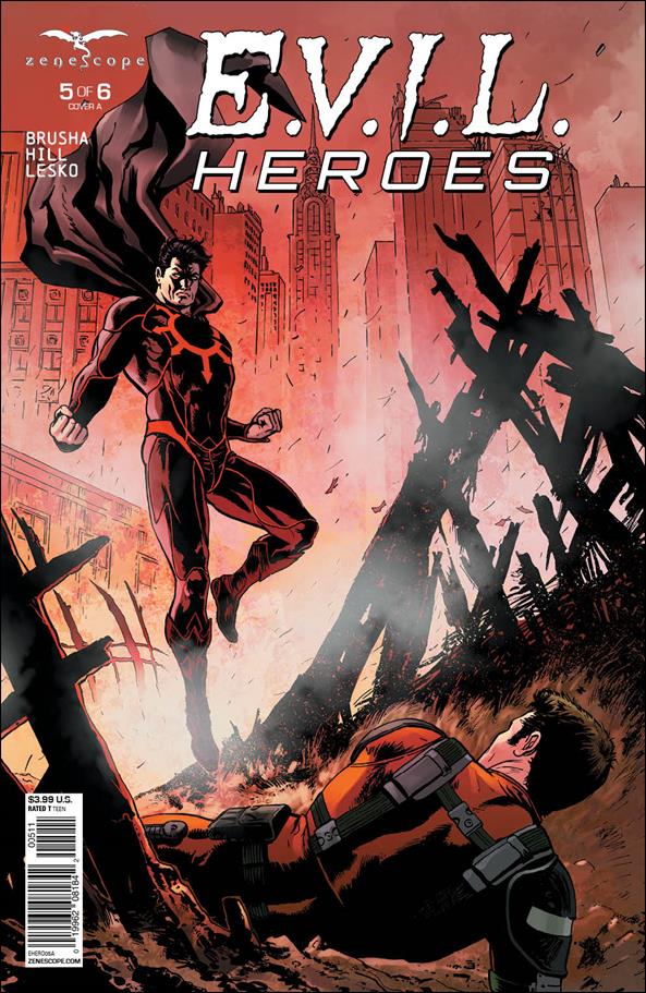 E.V.I.L. Heroes issue 5 Sami Kivela Cover