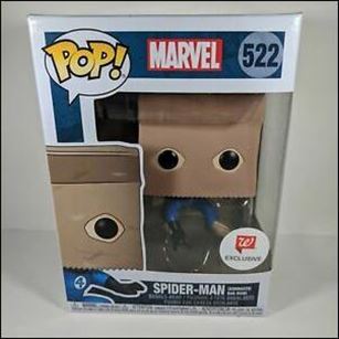 POP! Marvel figure 522 Spider-Man (Bombastic Bag-Man)