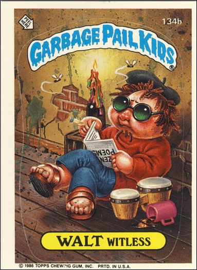 Garbage Pail Kids: Series 04 (Base Set) card 134b Walt Witless