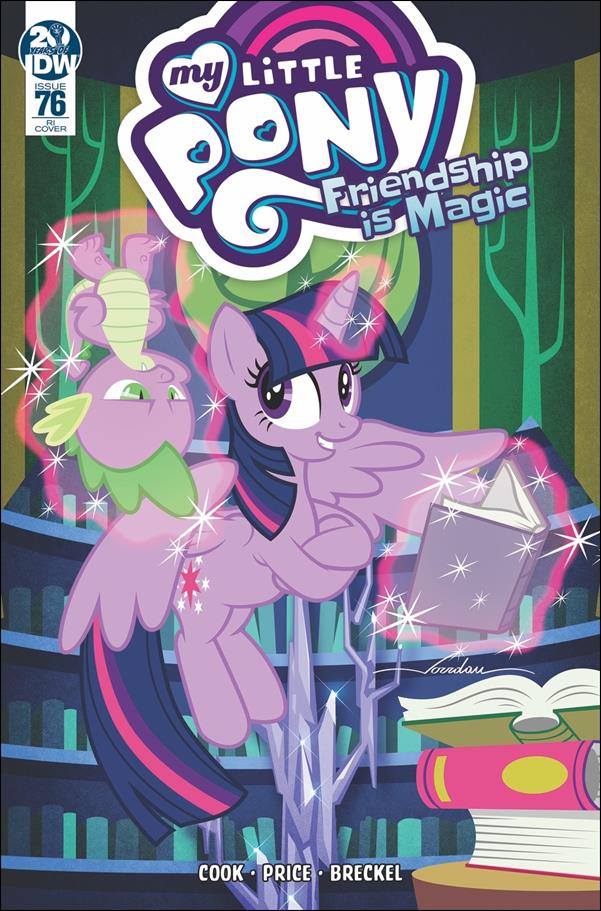 My Little Pony: Friendship is Magic issue 76-C Diego Jordan Pereira 1:10 Cover