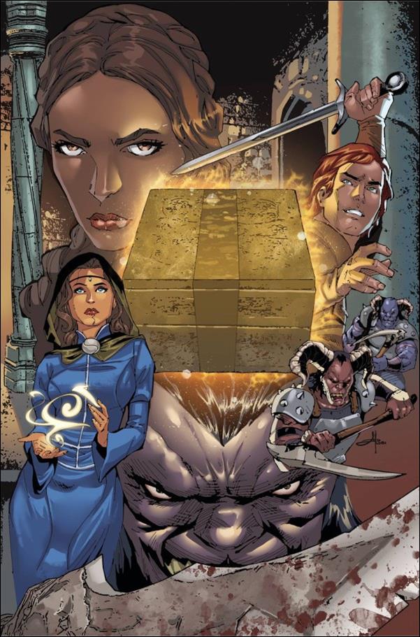 Robert Jordan's The Wheel of Time: The Great Hunt issue 4-C Mel Rubi 1:10 Virgin Cover