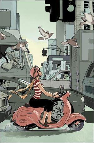CBLDF Presents Liberty Annual issue 2012-E Terry Dodson Virgin Cover