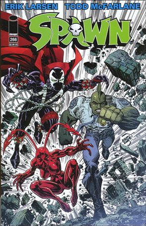 Spawn issue 266 Erik Larsen Color Cover