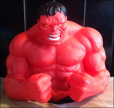 Marvel Bust Banks item 8 Red Hulk