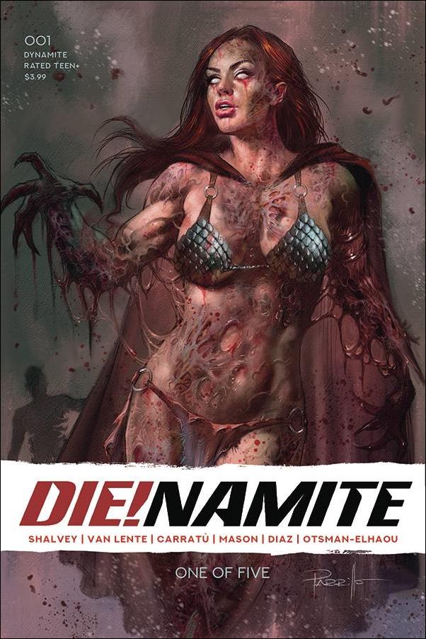 Die!namite issue 1 Lucio Parrillo Cover