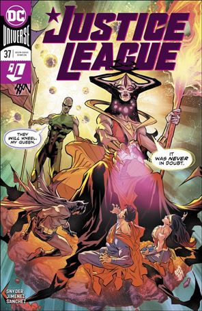 Justice League (2018) issue 37 Francis Manapul Cover