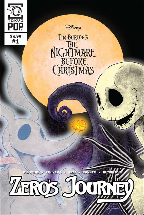 Disney Tim Burton's Nightmare Before Christmas: Zero's Journey issue 1-B Kei Ishiyama/David Hutchison Cover