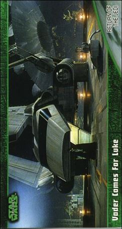 Star Wars Trilogy Widevision (Base Set) card 63 Vader Comes For Luke