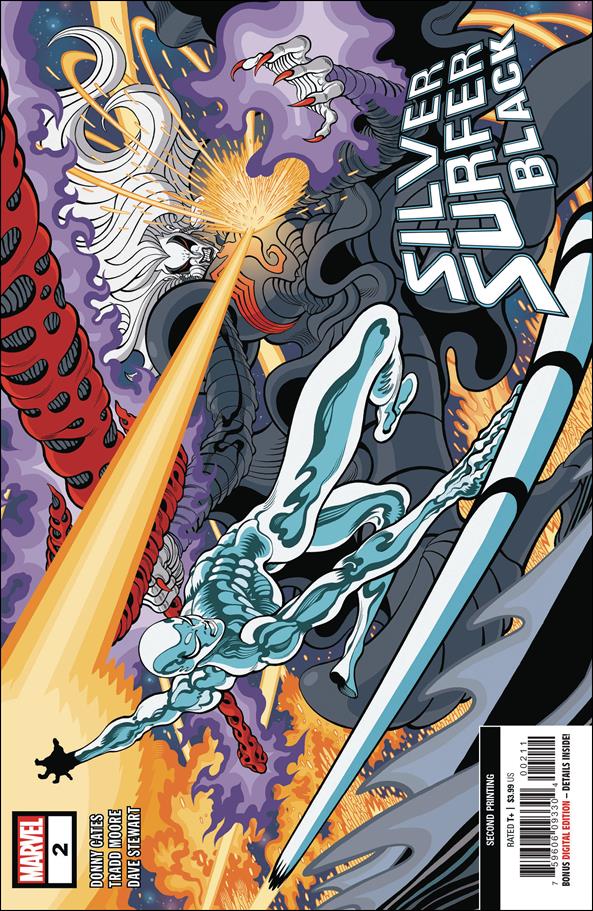 Silver Surfer: Black issue 2-D Tradd Moore Cover (2nd Printing)