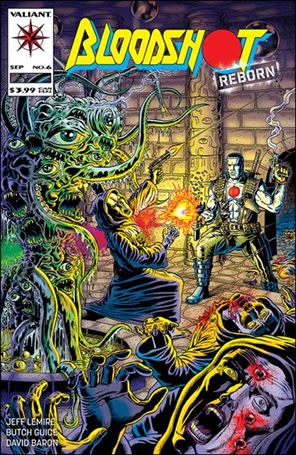 Bloodshot Reborn issue 6-F Benjamin Marra 1:20 Throwback Cover