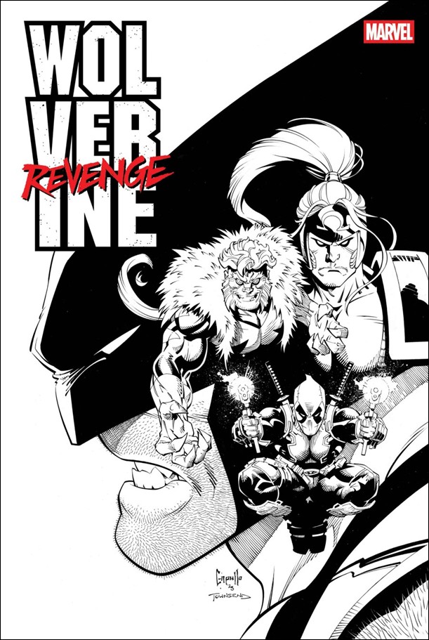 Wolverine: Revenge - Red Band Edition issue 1-F Greg Capullo "Raw" B&W Cover (Unbagged)