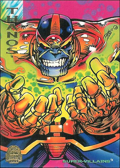 Marvel Universe: Series 5 (Base Set) card 157 Thanos