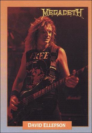 Rock Cards (Base Set) card 223 David Ellefson