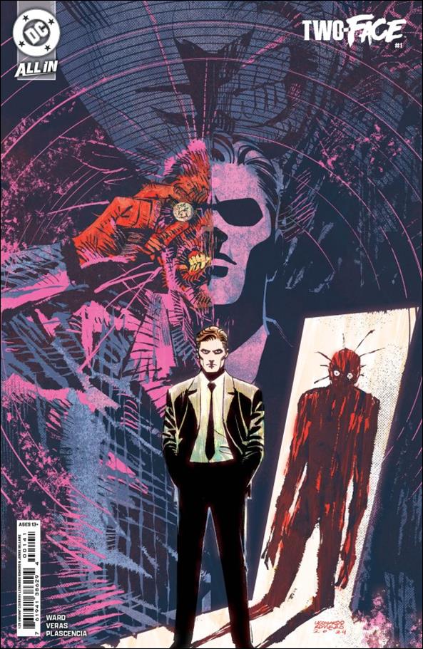 Two-Face (2025) issue 1-D Leonardo Romero 1:25 Cardstock Cover
