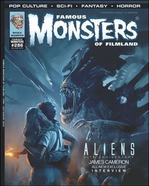 Famous Monsters of Filmland issue 286-B Diamond/Subscriber Cover