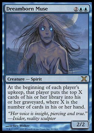 Magic the Gathering: 10th Edition (Base Set) card 82 Dreamborn Muse