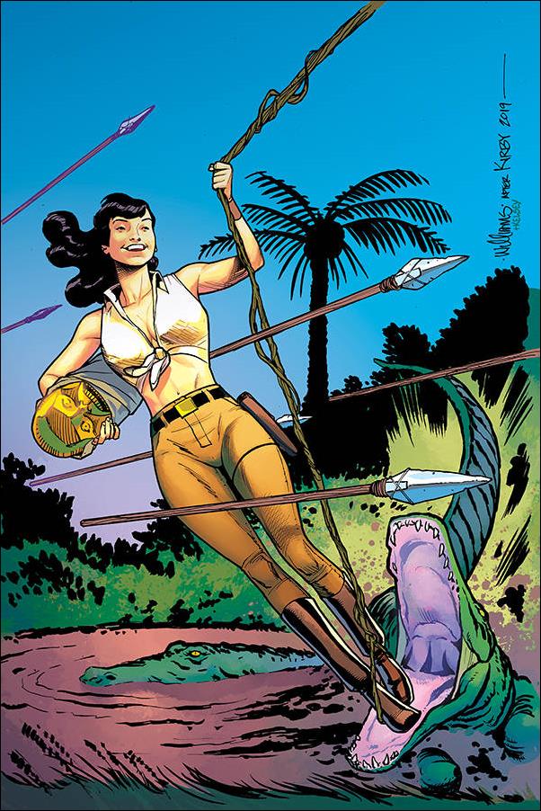 Bettie Page: Unbound issue 6-I David Williams 1:20 Virgin Cover