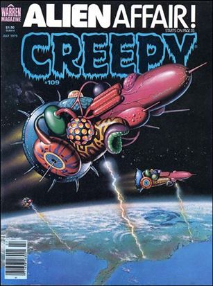Creepy issue 109 Jim Laurier Cover