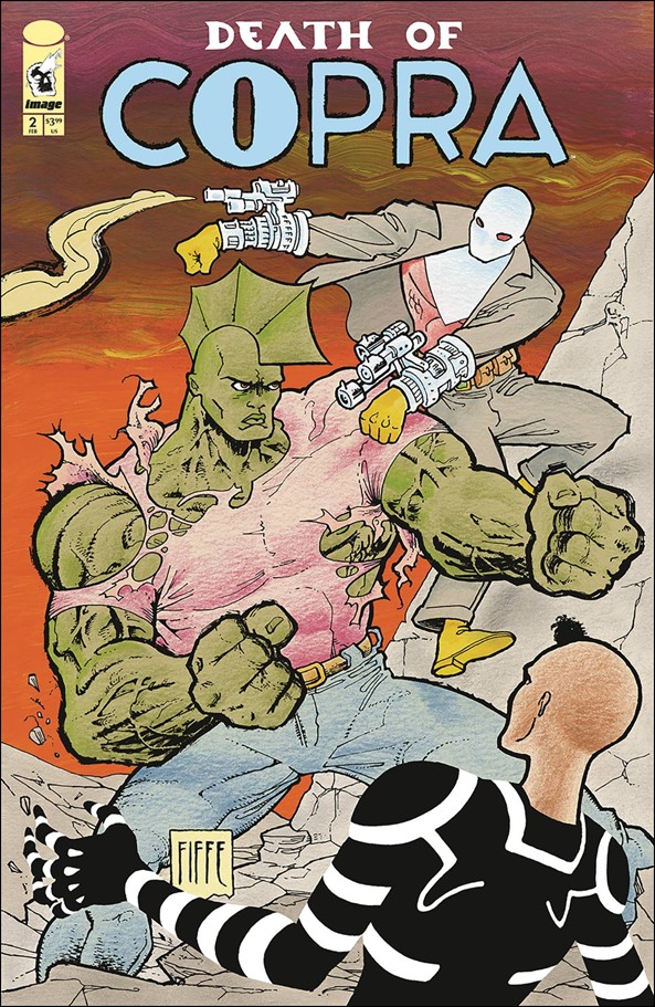 Death of Copra issue 2-E Michel Fiffe 1:25 Cover