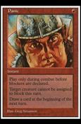 Magic the Gathering: 5th Edition (Base Set) card 261 Panic