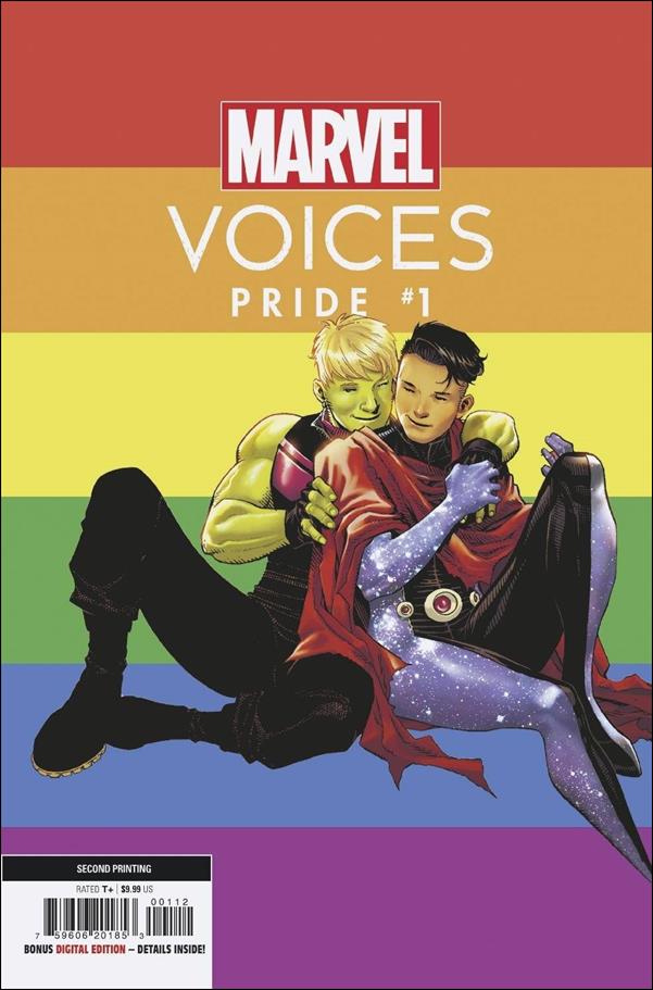 Marvel's Voices: Pride (2021) issue 1-N Luciano Vecchio Cover (2nd Printing)