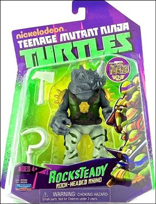 Teenage Mutant Ninja Turtles (2012) figure 54 Rocksteady (Camo Pants)