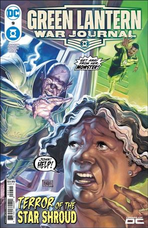 Green Lantern: War Journal issue 9 Montos Cover