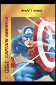 Marvel OverPower (Base Set) card nn63 Captain America: Stars & Stripes