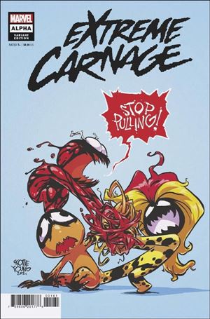 Extreme Carnage Alpha issue 1-D Skottie Young Baby Cover