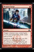 Magic the Gathering: Dragon's Maze (Base Set) card 40 Weapon Surge