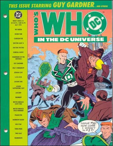 Who's Who In the DC Universe issue 11 Looseleaf Binder Format