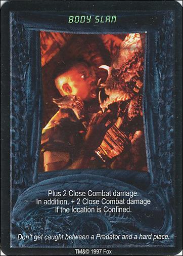Aliens/Predator (Base Set) card 40 Body Slam