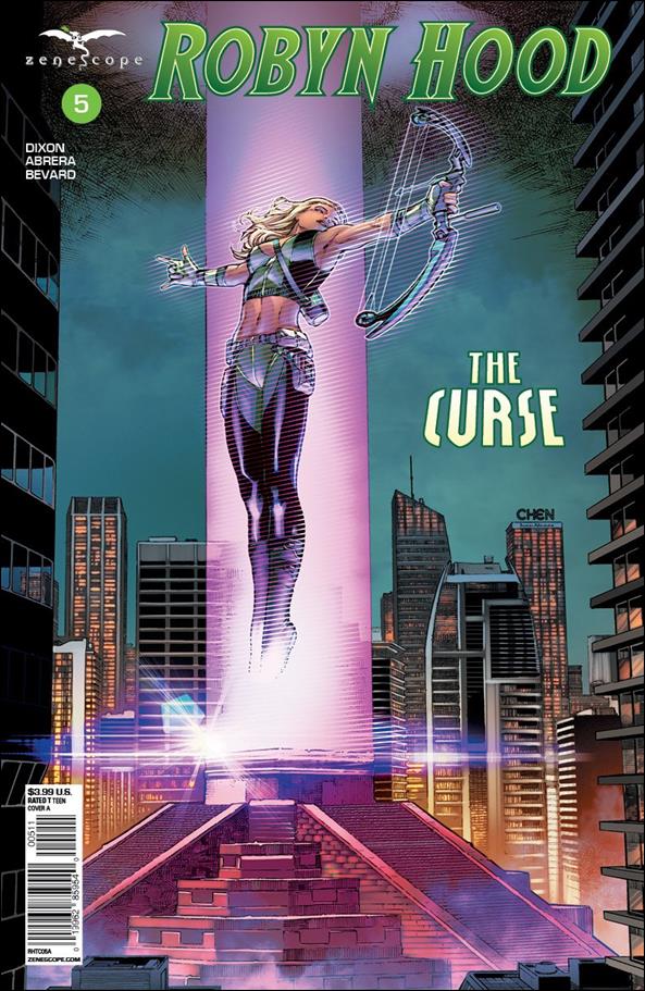 Robyn Hood: The Curse issue 5 Sean Chen Cover