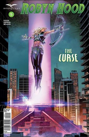 Robyn Hood: The Curse issue 5 Sean Chen Cover