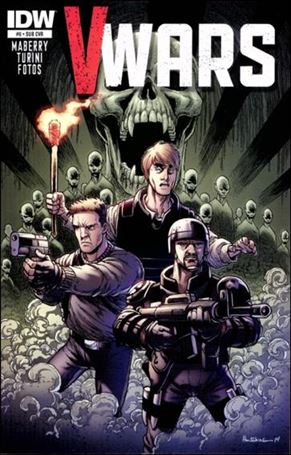 V-Wars issue 8-B Alan Robinson Subscription Cover