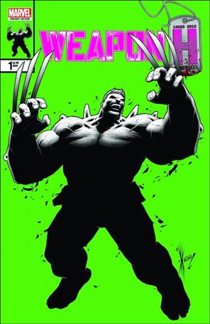 Weapon H issue 1-O Dale Keown Sanctum Sanctorum Green Cover