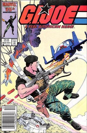 G.I. Joe: A Real American Hero issue 54-B Newsstand Cover