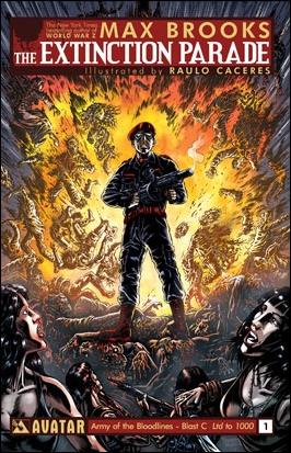 Extinction Parade issue 1-M Army of the Bloodlines - Blast C Cover 1/1000