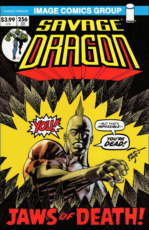 Savage Dragon (1993) issue 256-B Retro Trade Dress Cover
