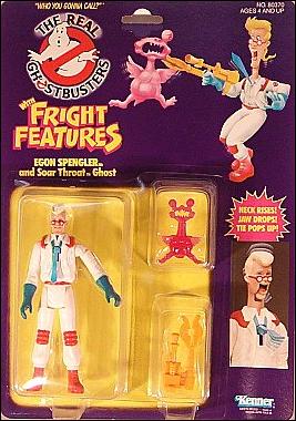 Real Ghostbusters: Fright Features figure 1 Egon Spengler and Soar Throat Ghost