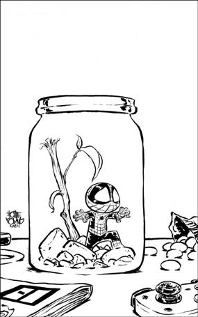 Amazing Spider-Man (2022) issue 65-F Skottie Young B&W 1:100 Virgin Cover