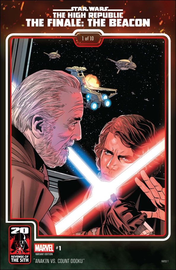 Star Wars: The High Republic – The Finale issue 1-B Chris Sprouse Revenge of the Sith 20th Ann. Cover