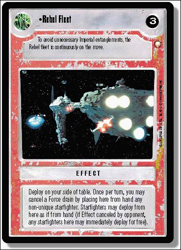 Star Wars: Special Edition Limited (Base Set) card 231 Rebel Fleet